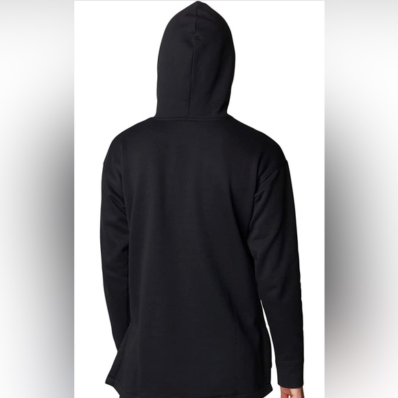 COLUMBIA- Women’s Black Hooded Pullover Sweatshirt, NEW - Picture 3 of 3